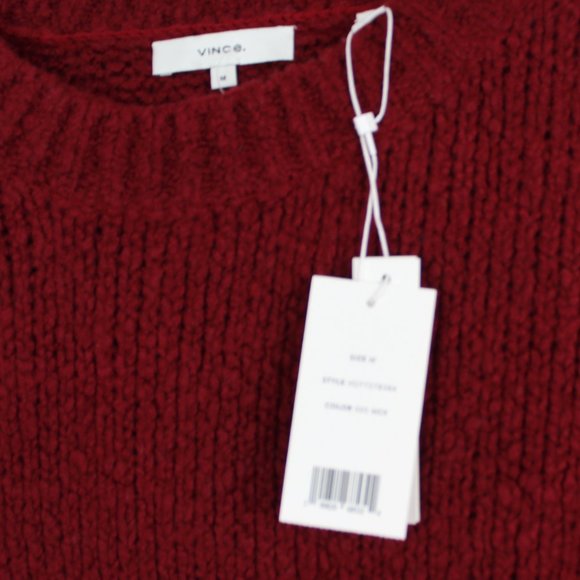 NWT Vince Merino Wool Relaxed Fit Sweater - Picture 4 of 10